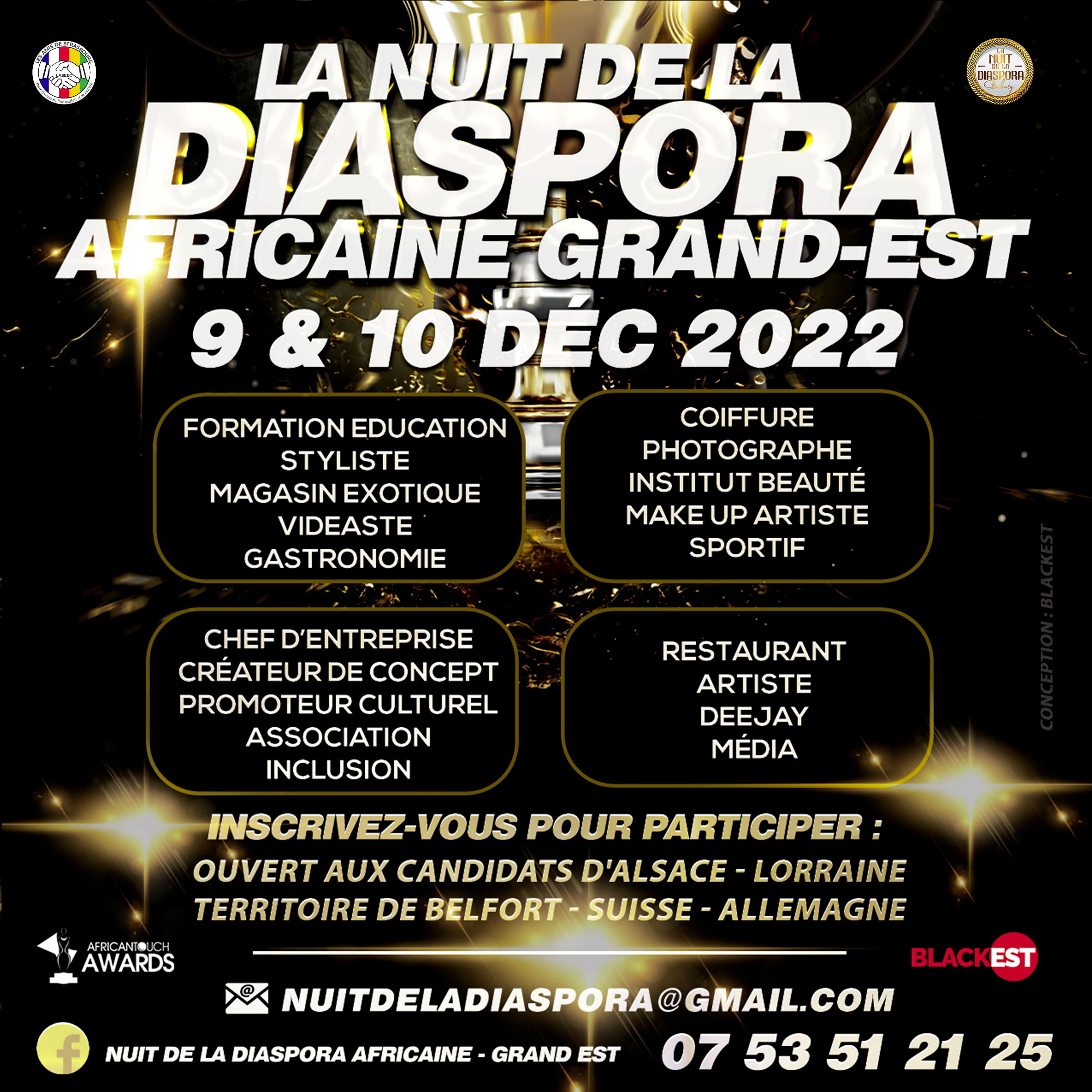 Candidature Nuit De La Diaspora africaine du Grand-Est